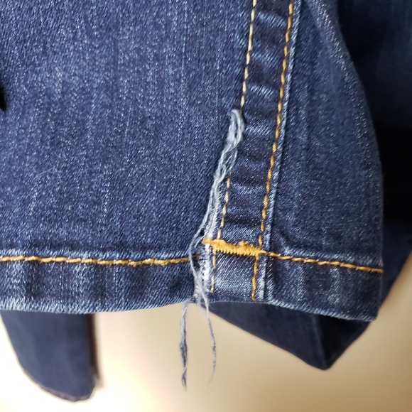 MISS ME Skinny Ankle Midrise Dark Wash Jeans - Picture 7 of 10